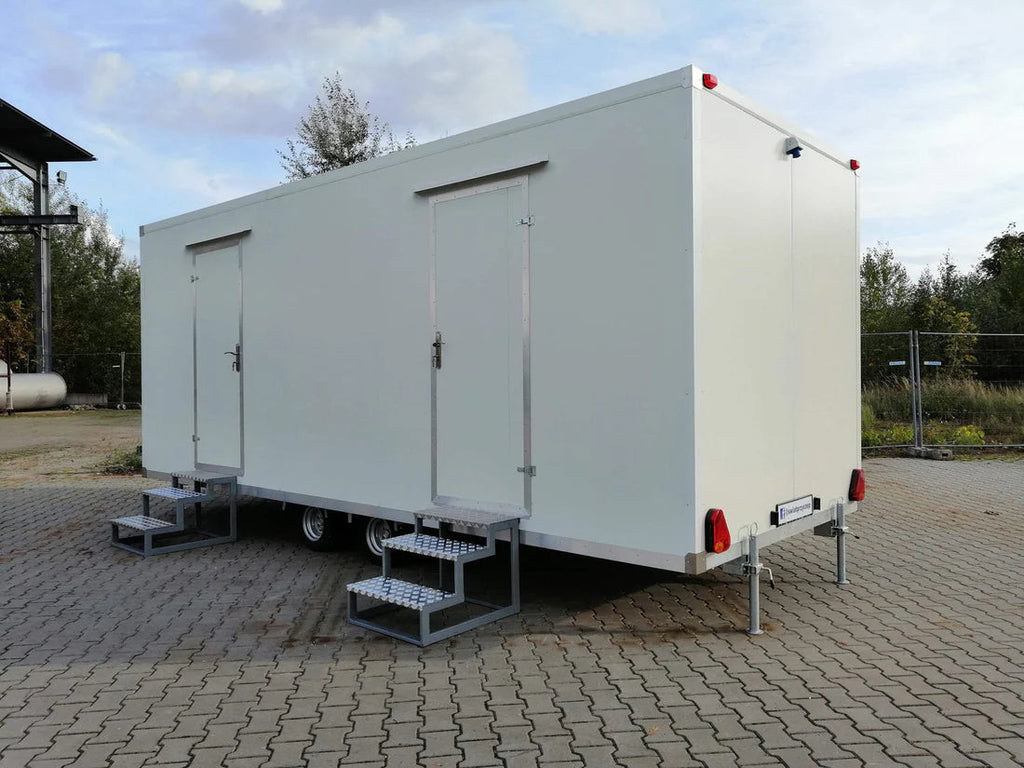 Remolque WC Doble 6 × 2,40 m
