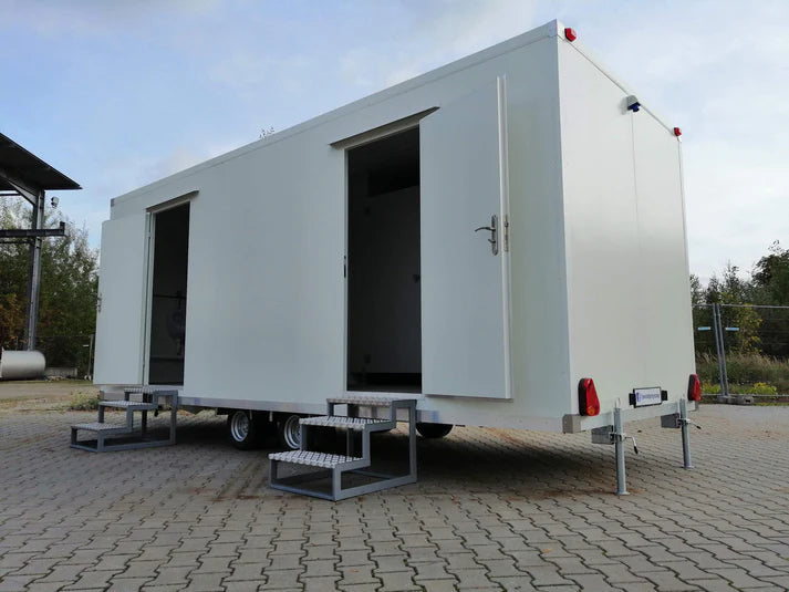 Remolque WC Doble 6 × 2,40 m