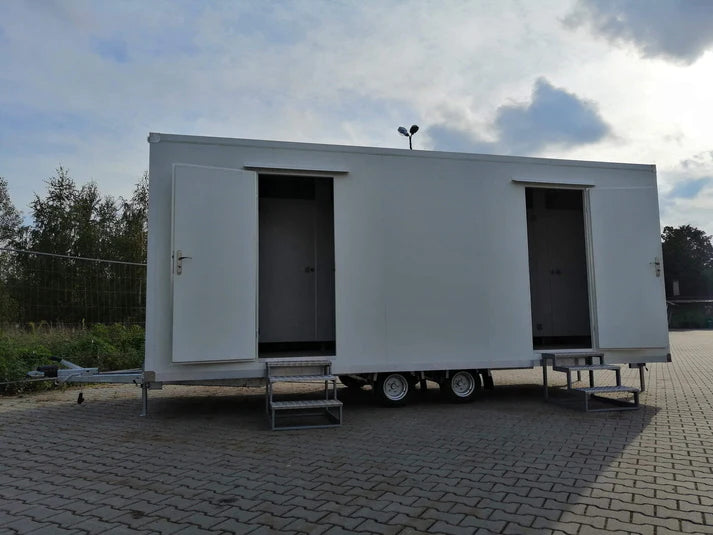 Remolque WC Doble 6 × 2,40 m
