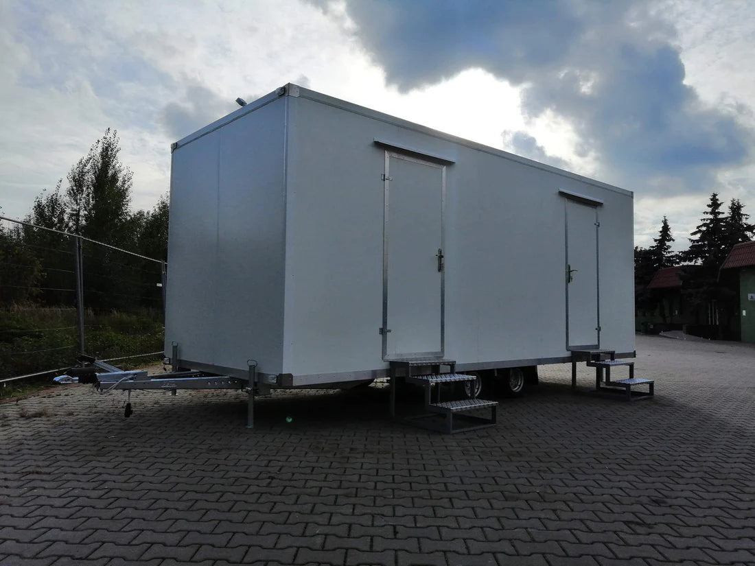 Remolque WC Doble 6 × 2,40 m