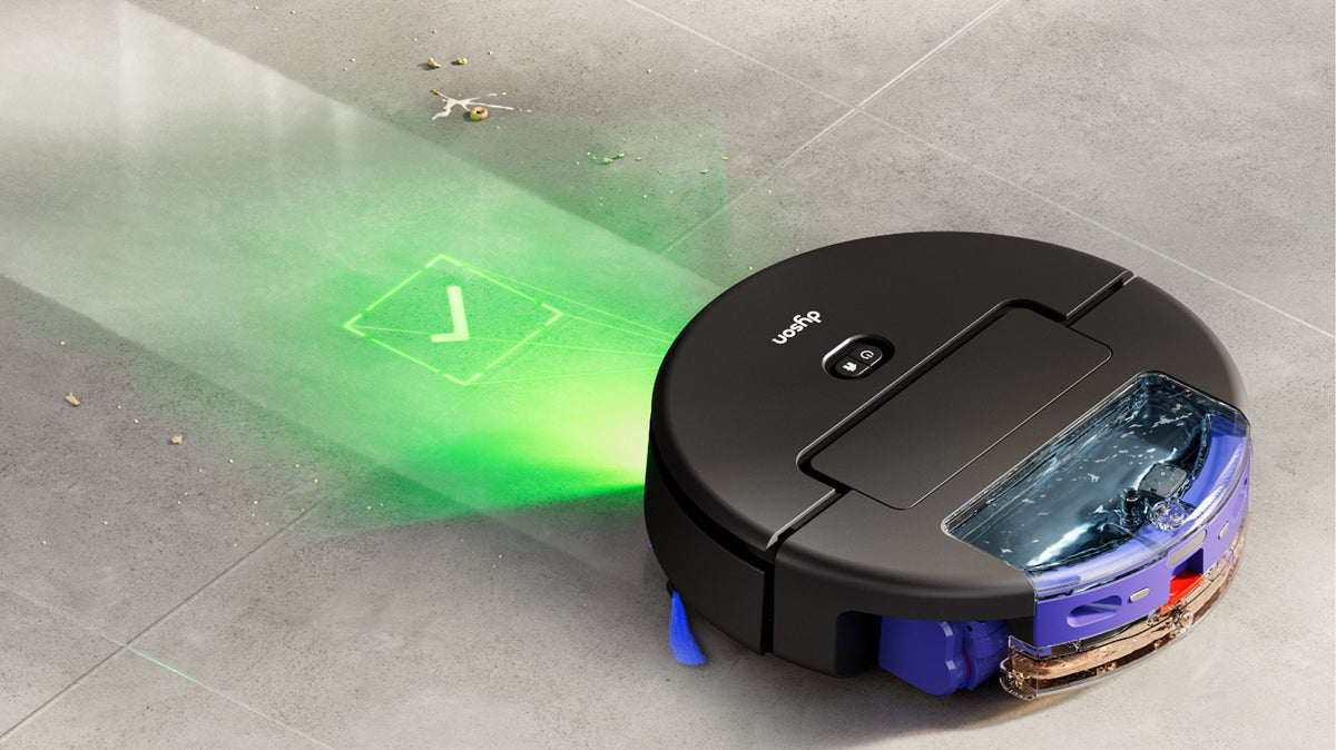 Robot aspirador y fregona Dyson Spot+Scrub™ Ai