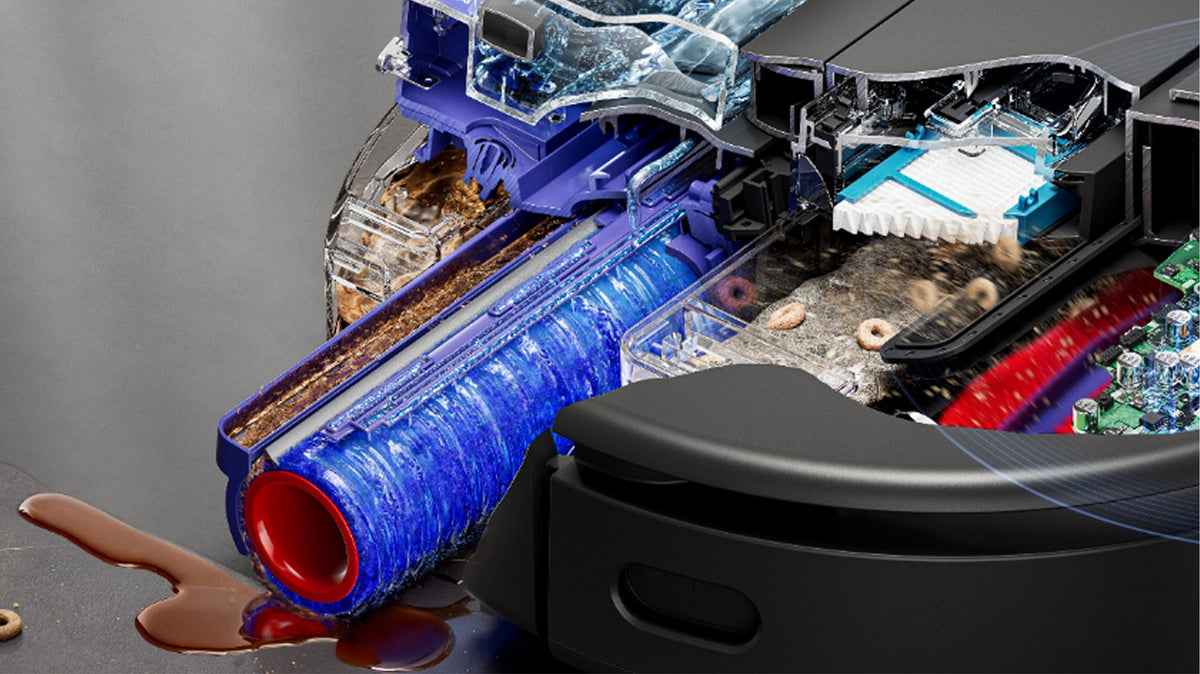 Robot aspirador y fregona Dyson Spot+Scrub™ Ai