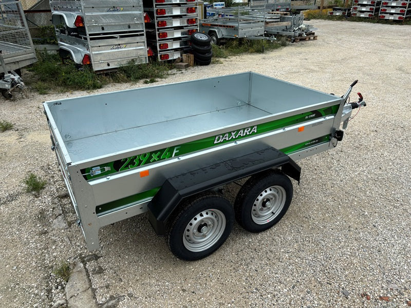 Remolque Erde Daxara 239×4 con Frenos  1500/1000 KG Peso Bruto