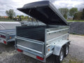 Remolque Florence 233x132x39 + Capota ABS + Laterales Dobles 522 Kg