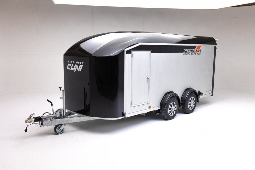 Remolque Cerrado de Aluminio y fibra 490x177x180cm Nuevo