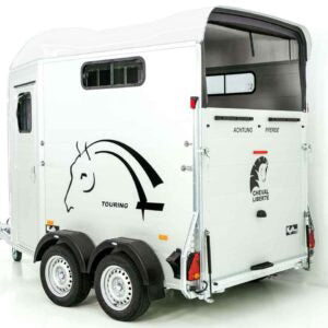 Remolque para Ganado y Caballos Aluminio para paseo de salto (2 caballos)